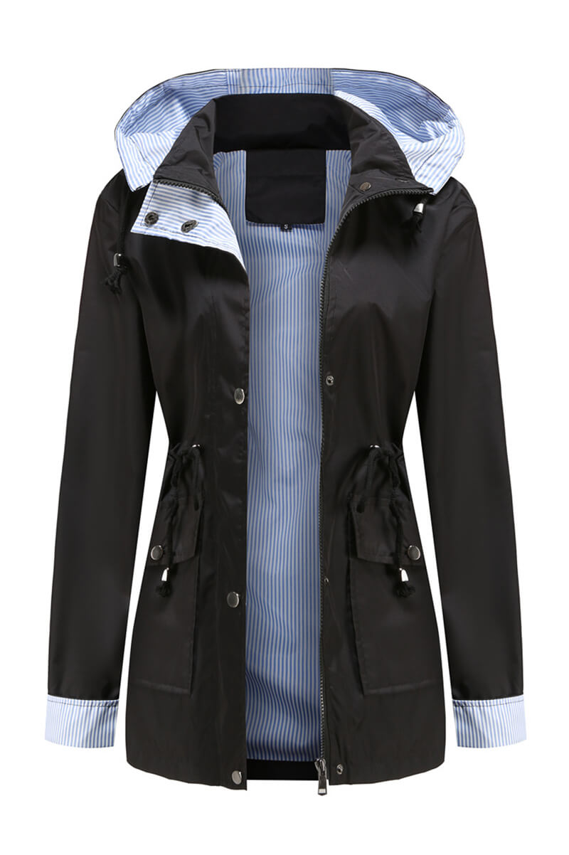 Grace - Chaqueta cortavientos con capucha