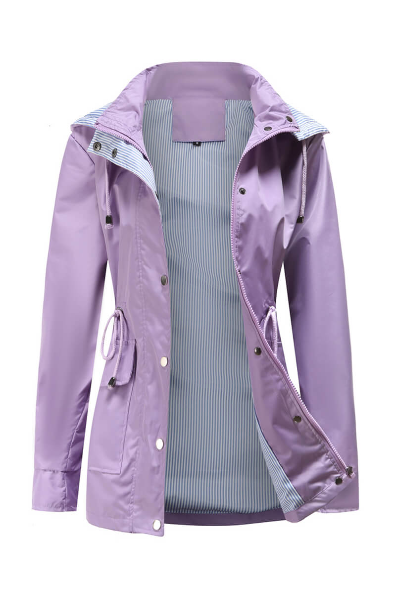 Grace - Chaqueta cortavientos con capucha