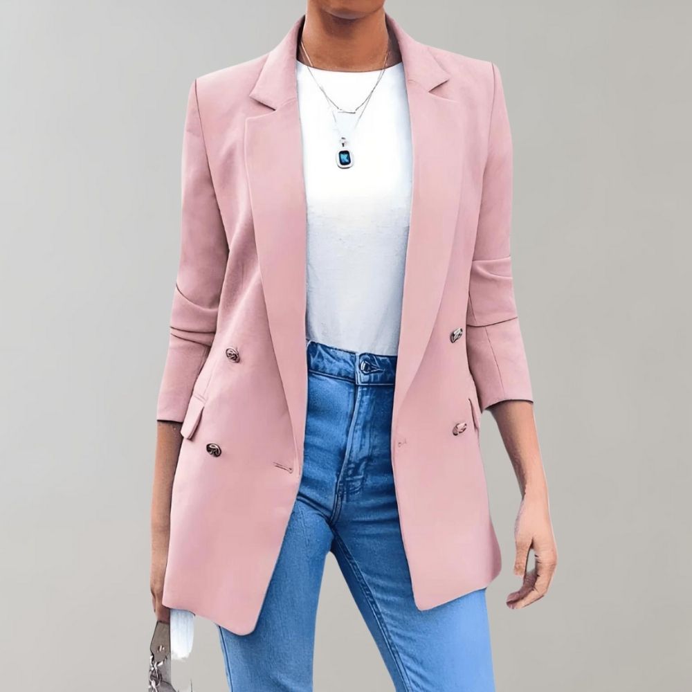 Aliza - Elegante blazer de manga larga