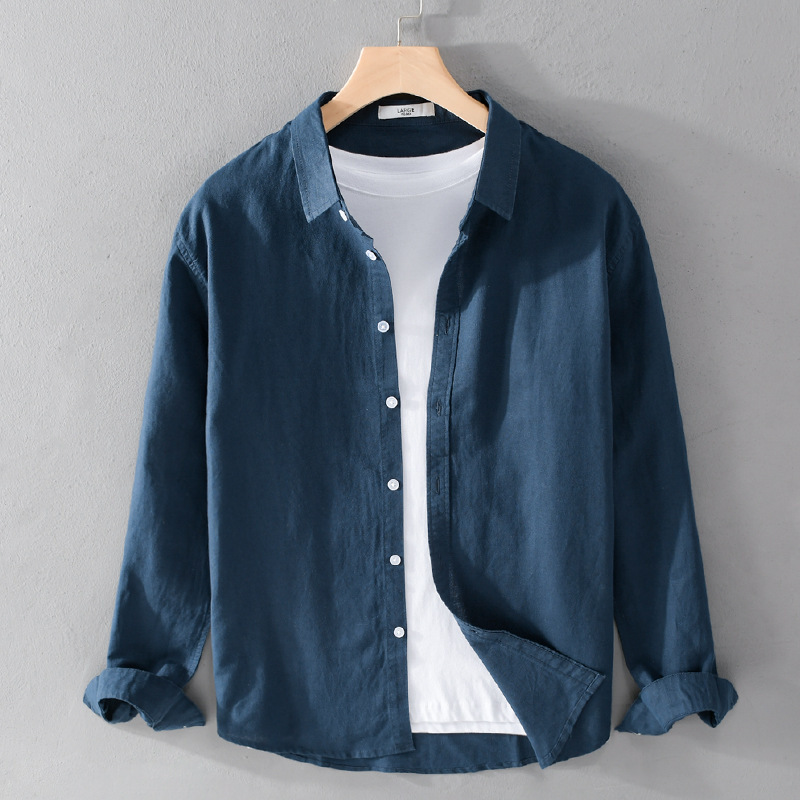 Axel - Camisa versátil de manga larga para hombre