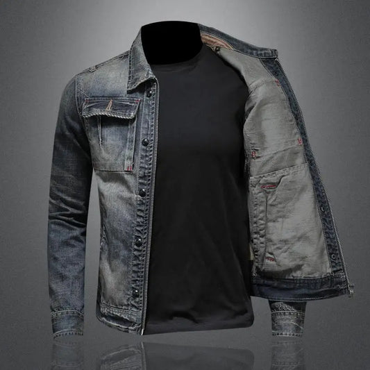 Carl - Chaqueta vaquera retro