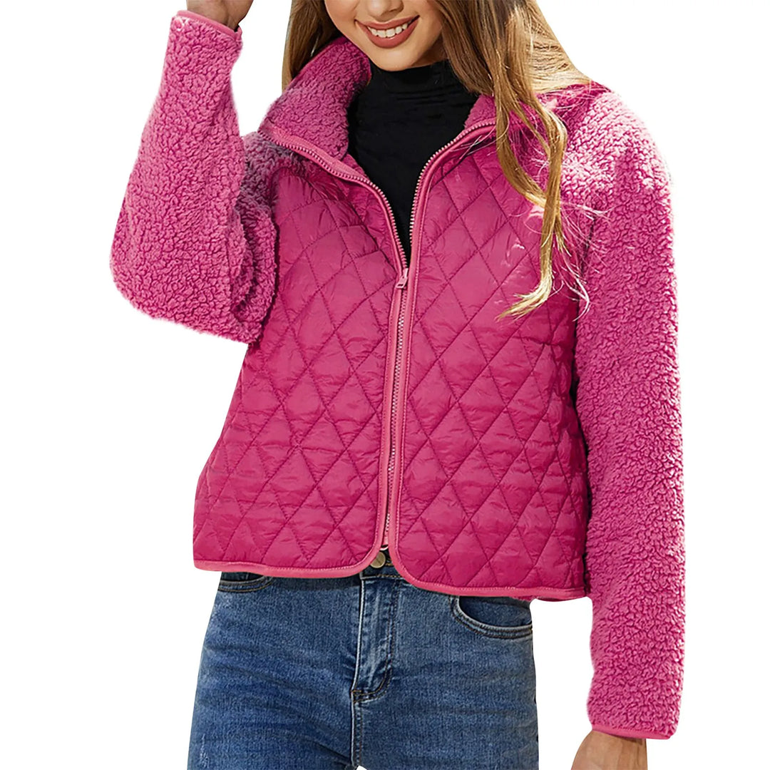 Noemie - Chaqueta bomber cálida y moderna con cremallera