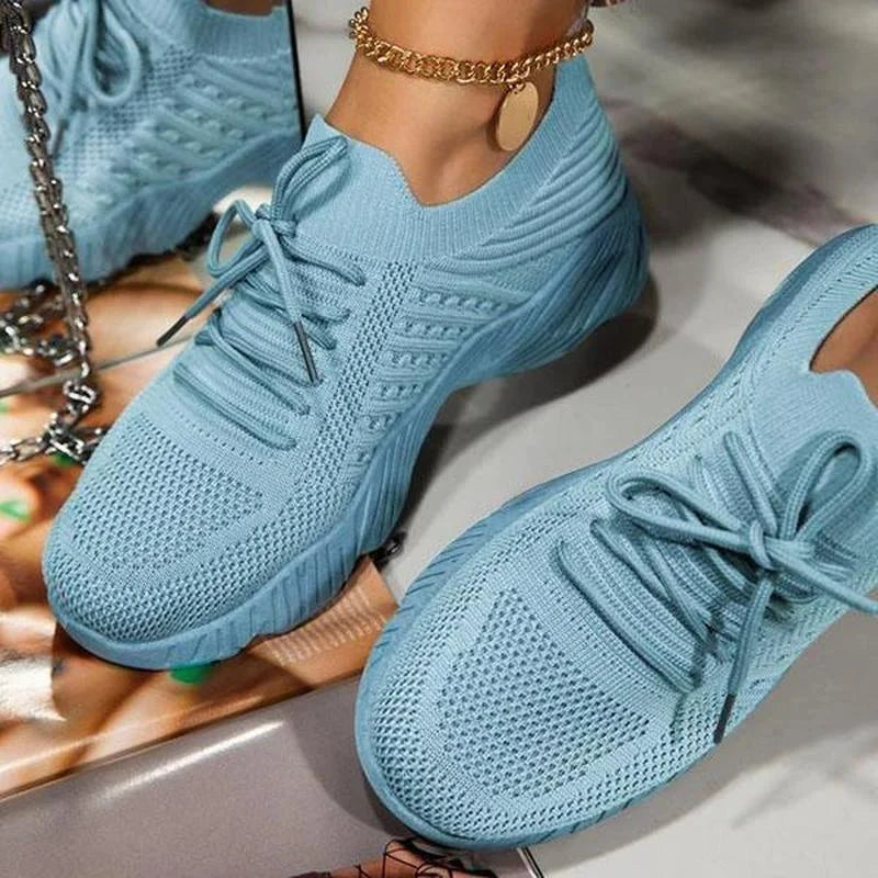 Adelia - Zapatillas ortopédicas de malla para mujer