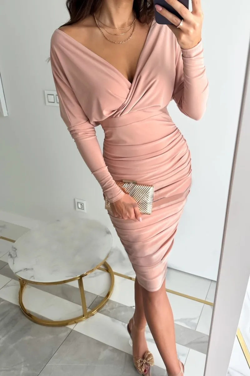 Araceli - Vestido de fiesta chic y glamuroso