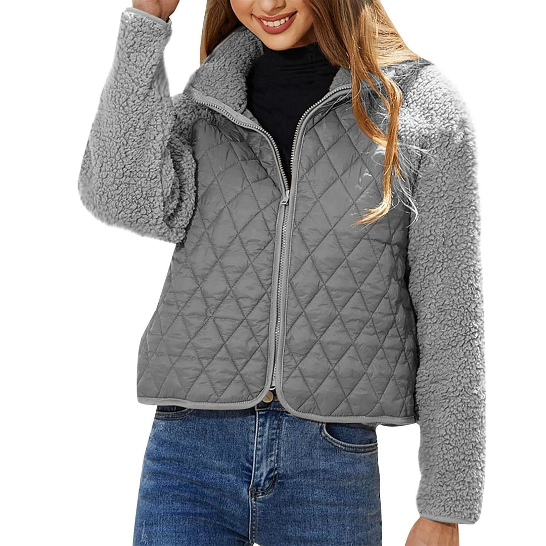 Noemie - Chaqueta bomber cálida y moderna con cremallera