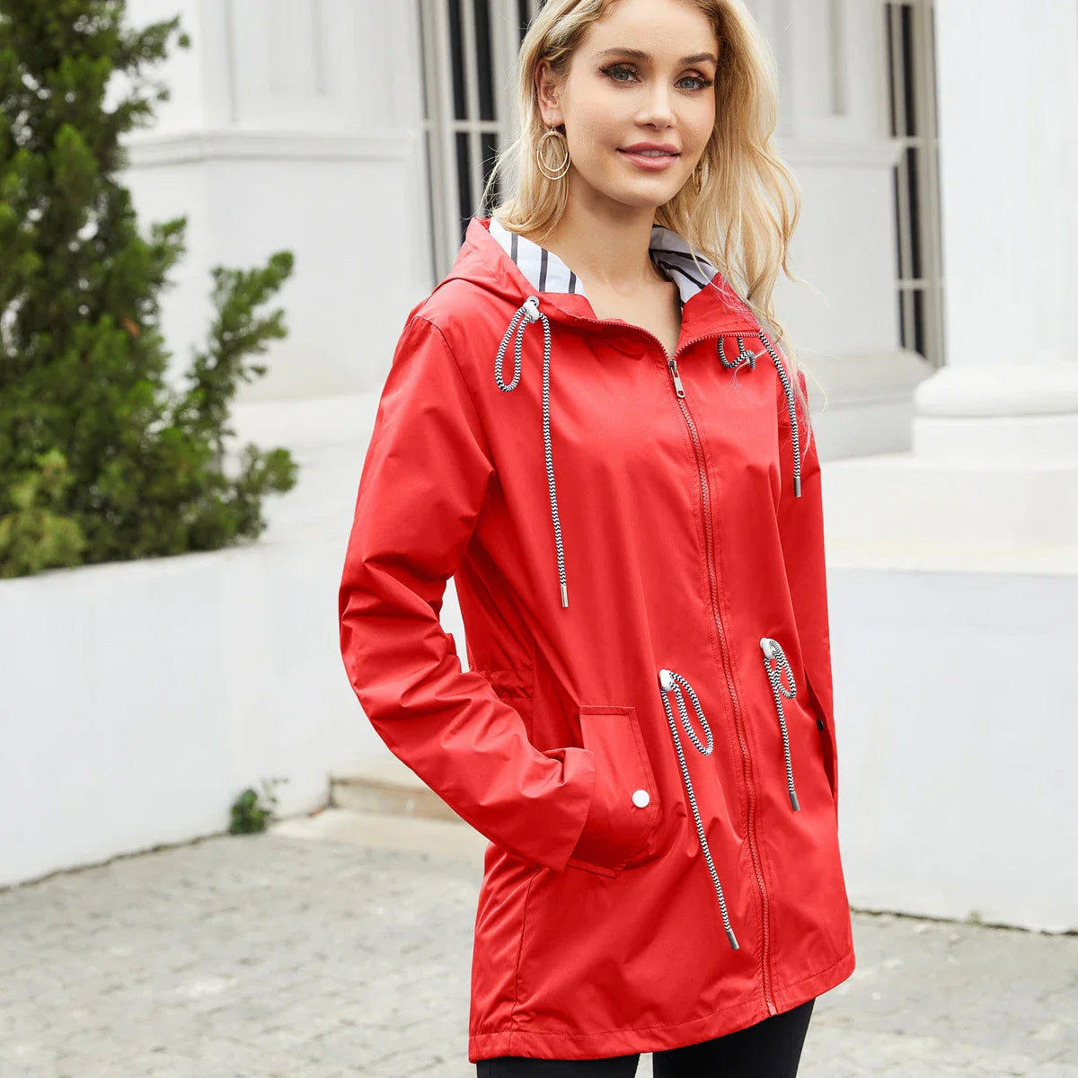 Arlette – Chaqueta impermeable para la lluvia