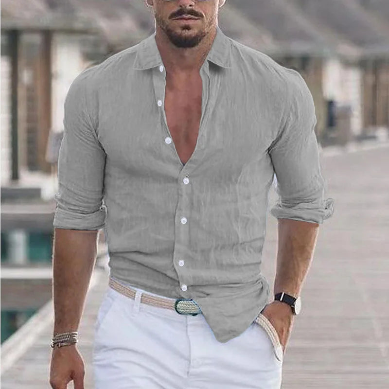 Dexter - Polo casual de manga larga