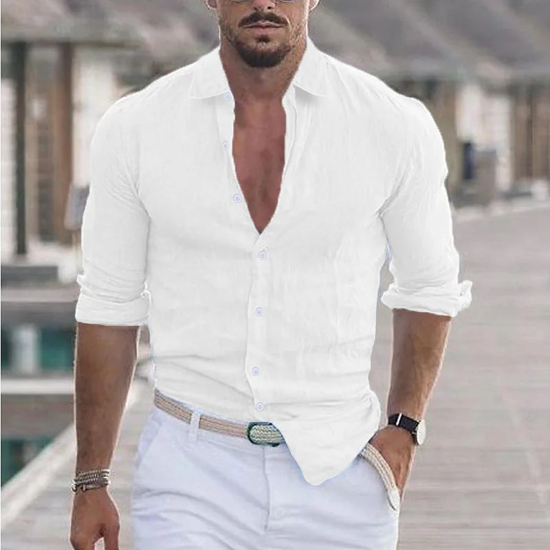 Dexter - Polo casual de manga larga