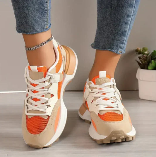 Calliope – Zapatillas casual color block para mujer