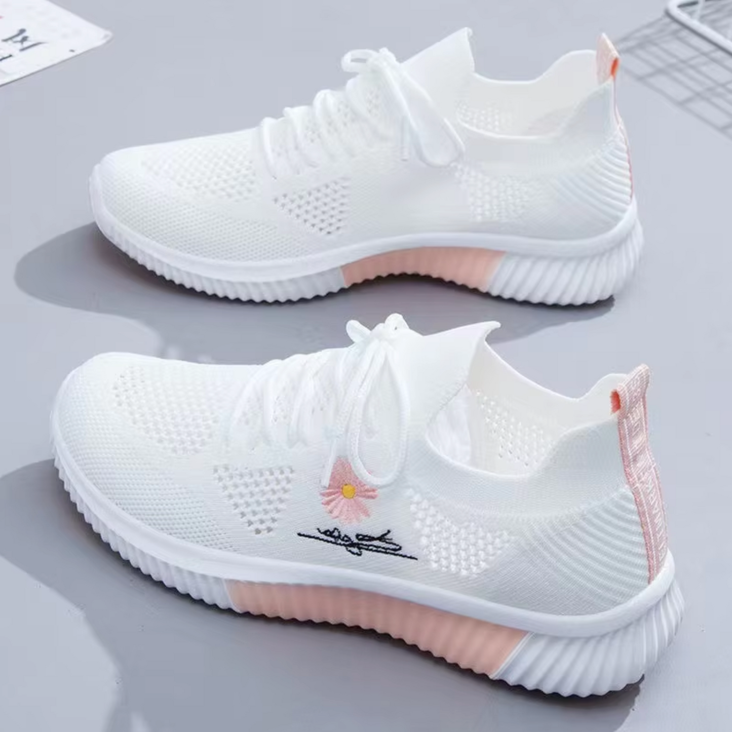 Adora - Zapatillas de malla para correr