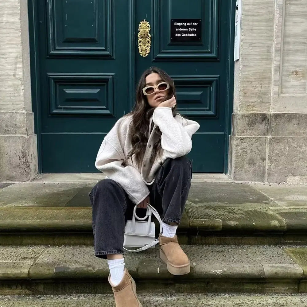 Chaqueta bomber oversize