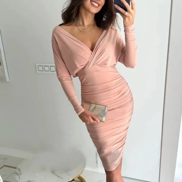 Araceli - Vestido de fiesta chic y glamuroso