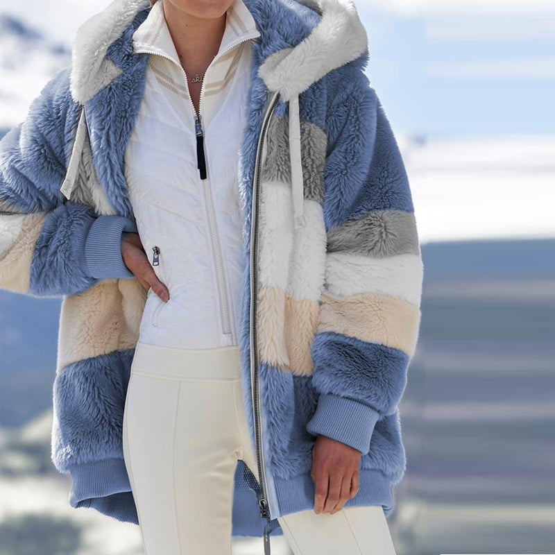 Azalea - Chaqueta polar con capucha