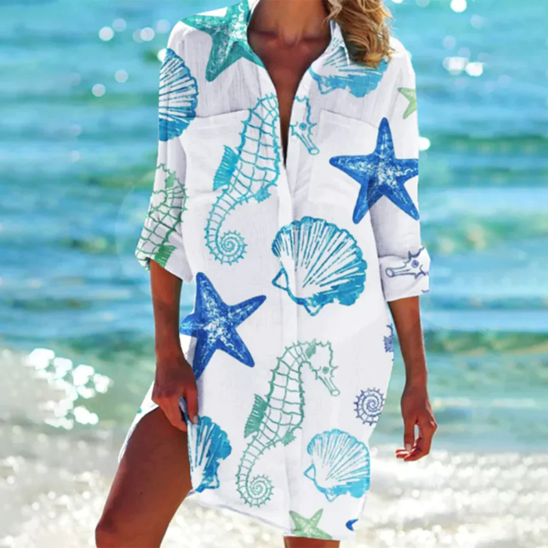 Catherine - Vestido Camisero Veraniego