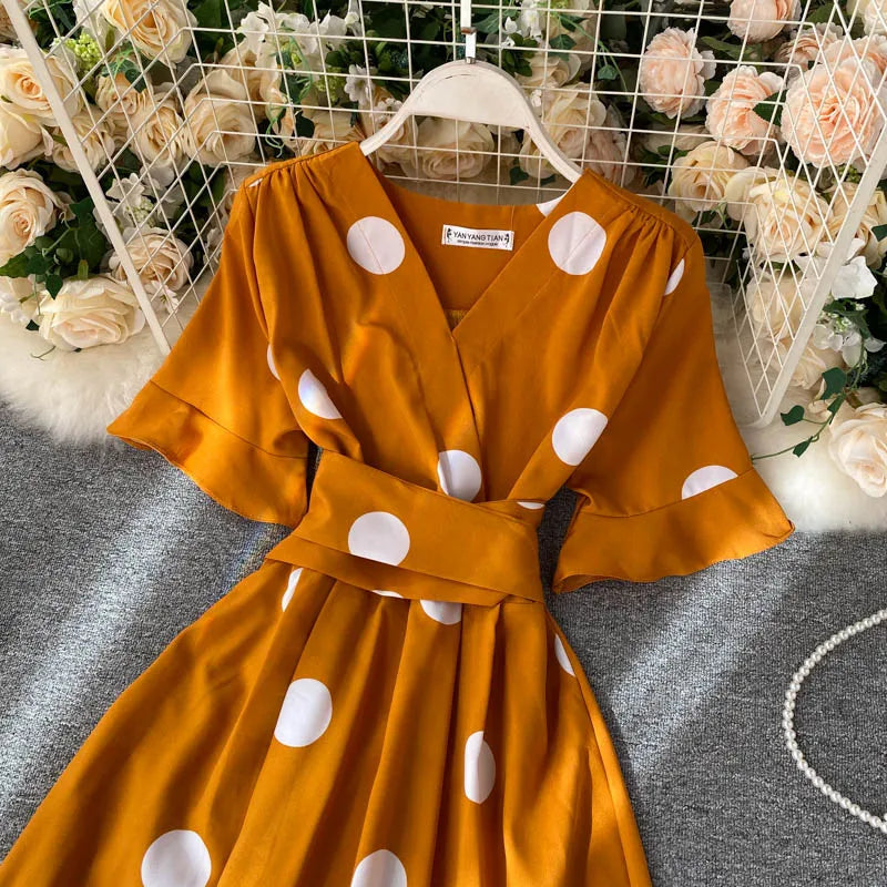 Ximena - Vestido de lunares