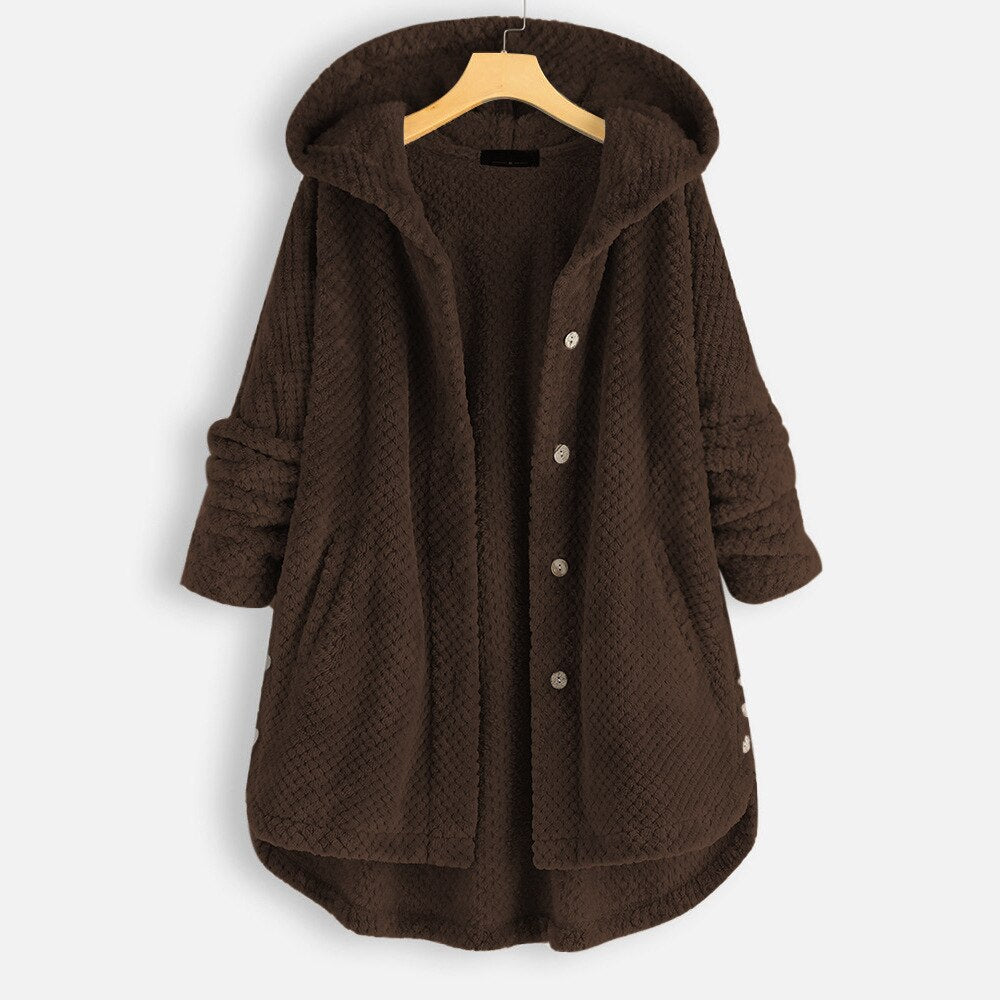 Arabella - Chaqueta oversize con capucha para mujer