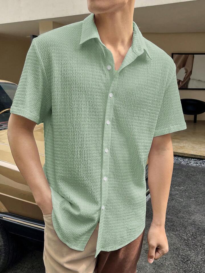 Joseph - Elegante polo abotonado de manga corta
