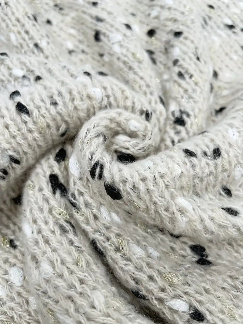 Bessie - Jersey de punto con cuello redondo