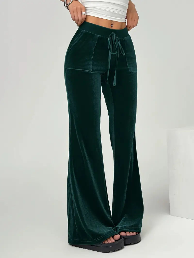 Xanthe – Pantalón de terciopelo