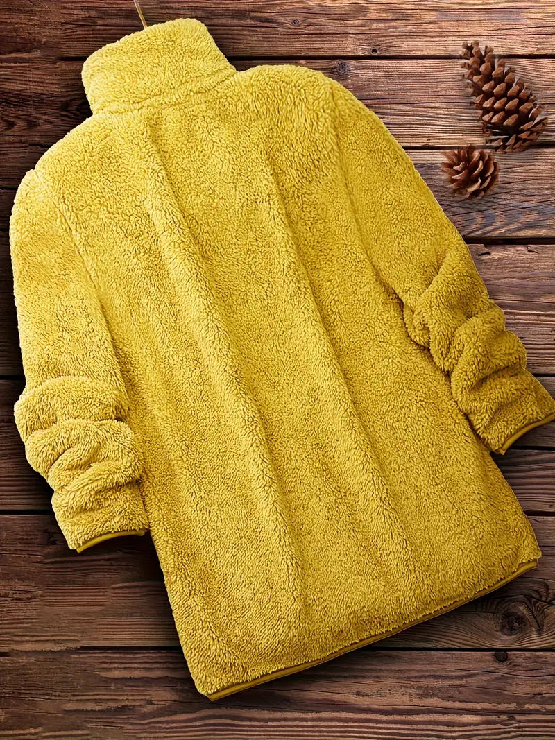 Aja – Chaqueta de peluche suave y acogedora