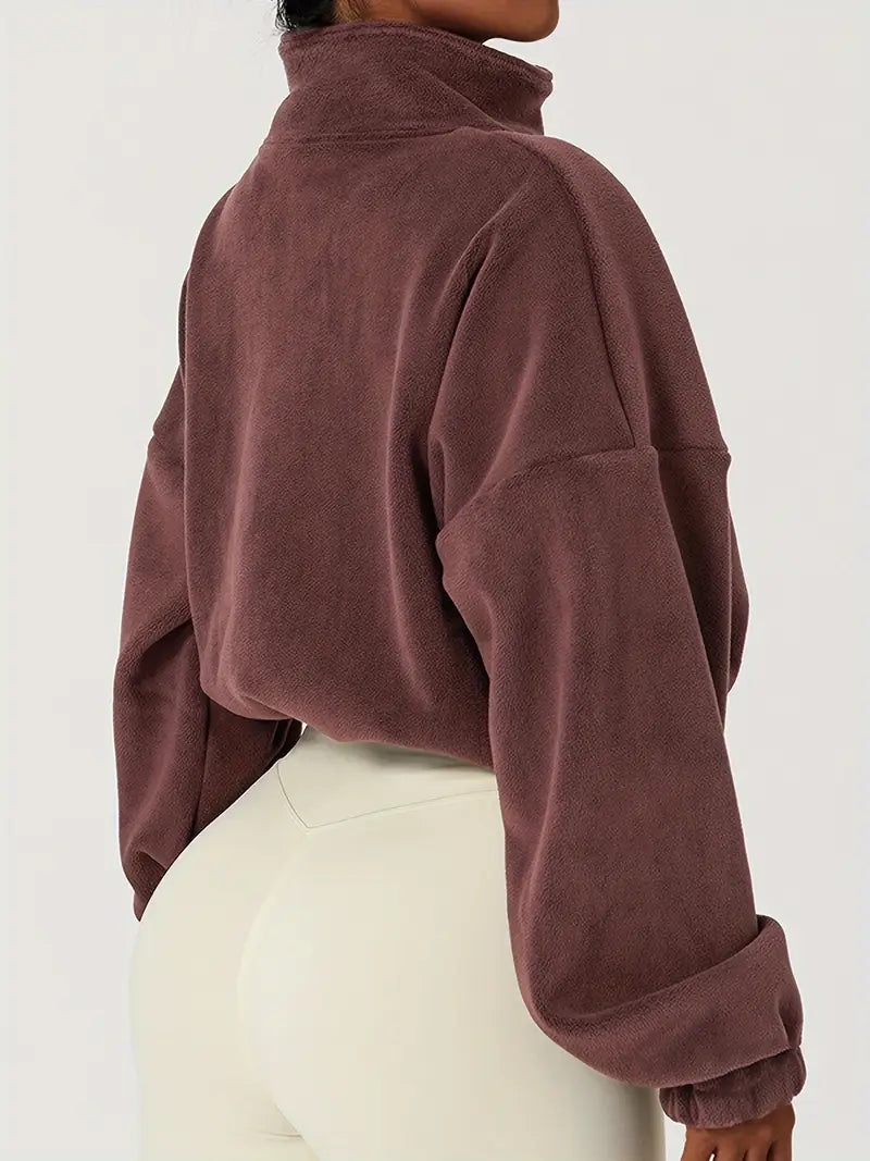 Brianna – Chaqueta polar corta