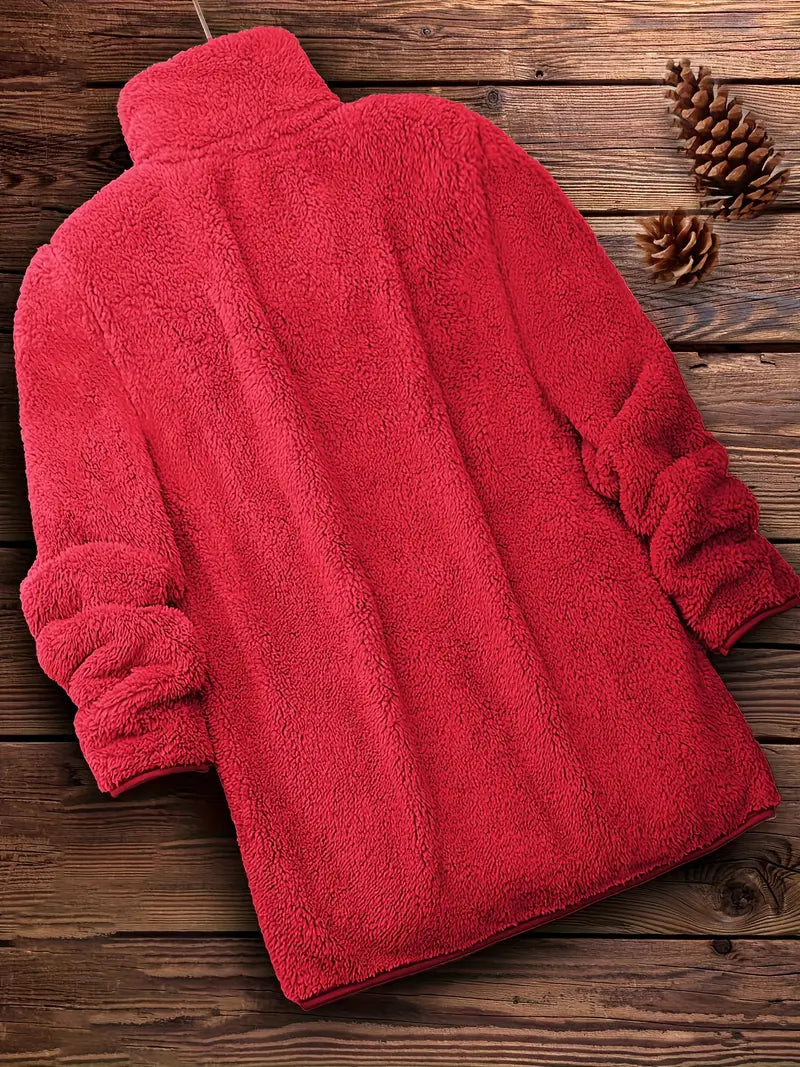 Aja – Chaqueta de peluche suave y acogedora