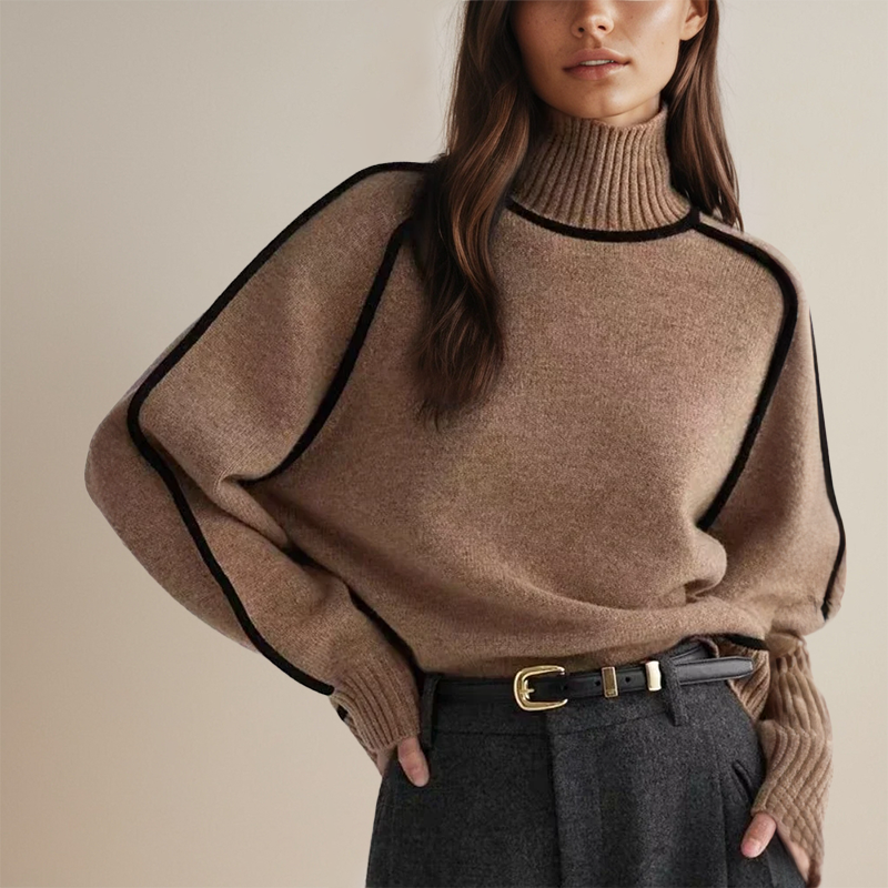 Lara - Jersey de cuello alto
