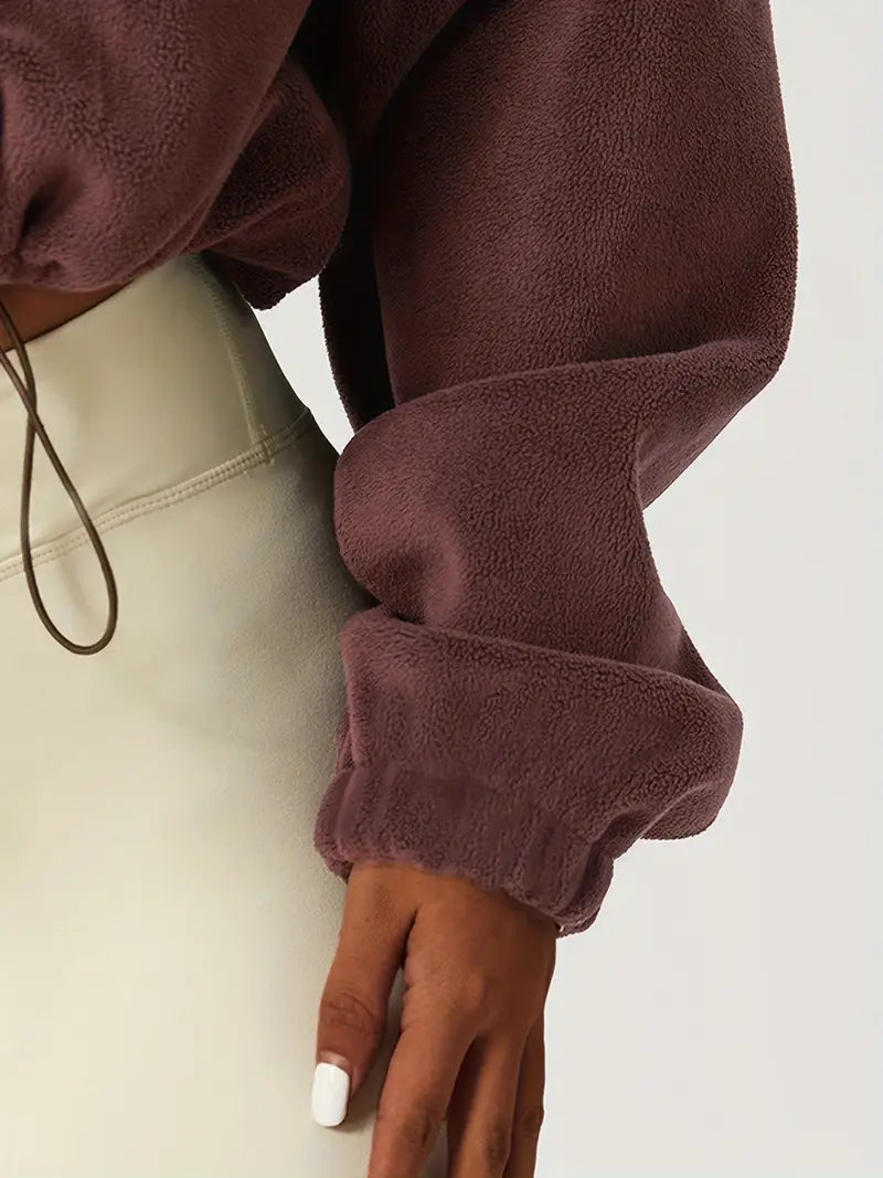 Brianna – Chaqueta polar corta