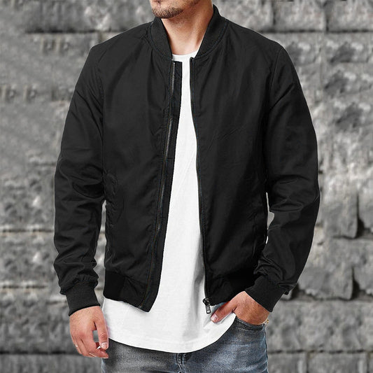 Kurt - Chaqueta bomber de estilo casual