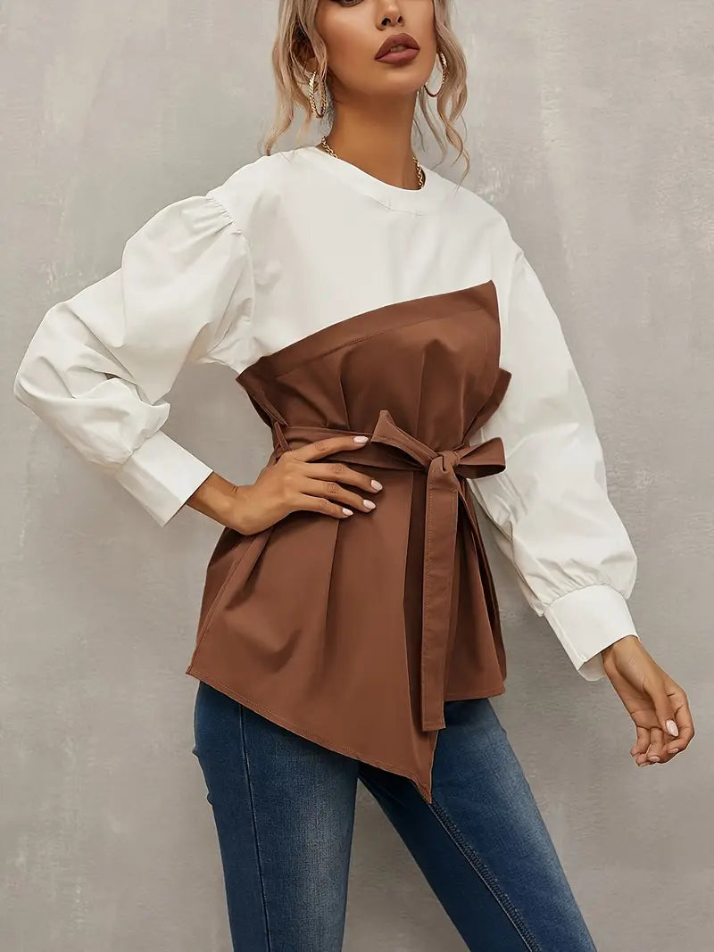 Eden – Elegante top de manga larga