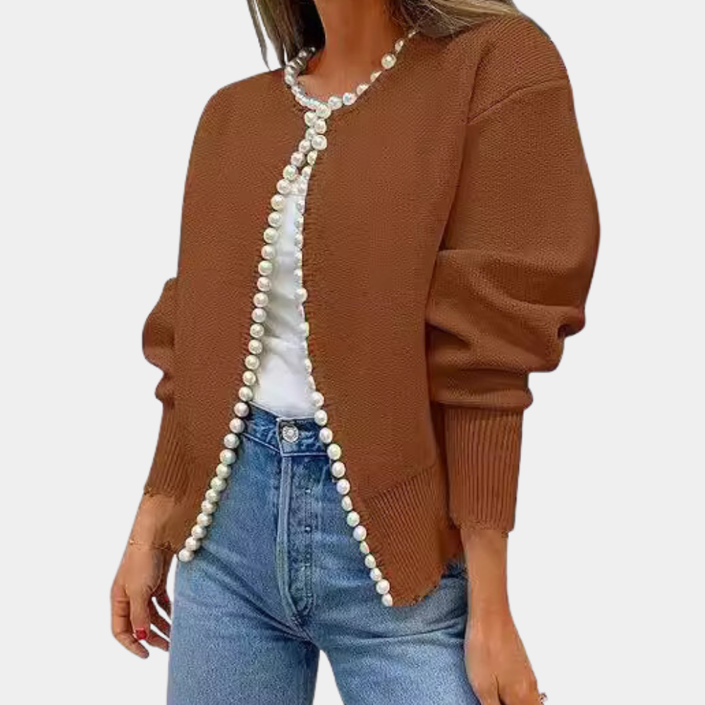 Sofiya - Chaqueta de punto clásica y elegante