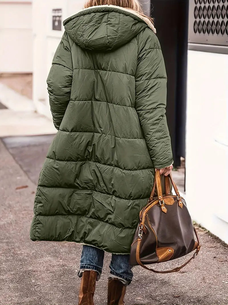 Gertrude – Cazadora acolchada polar reversible