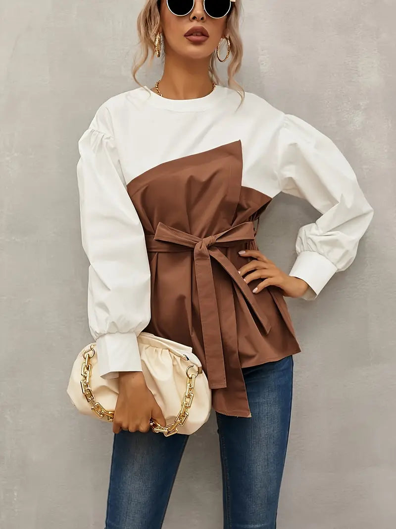 Eden – Elegante top de manga larga