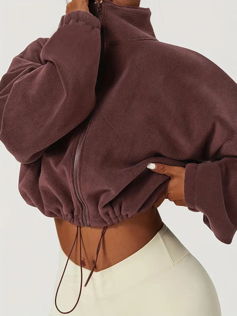 Brianna – Chaqueta polar corta