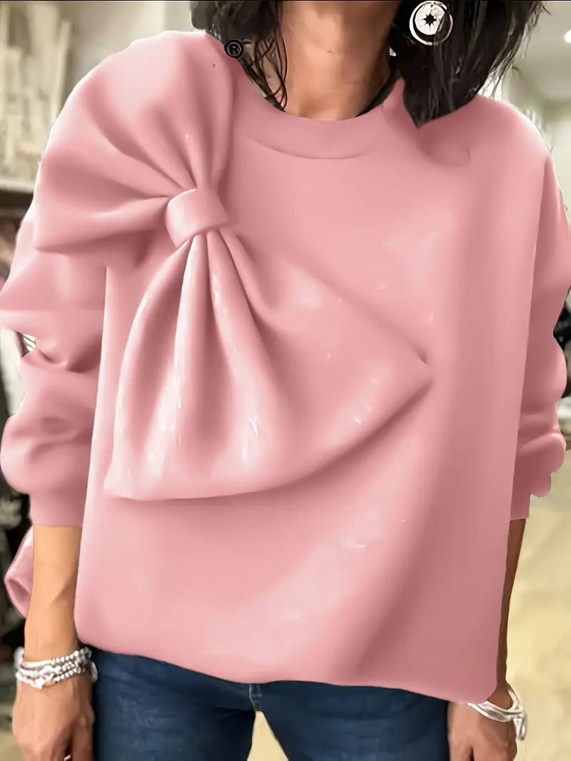 Ludvig – Jersey oversize de algodón con lazo
