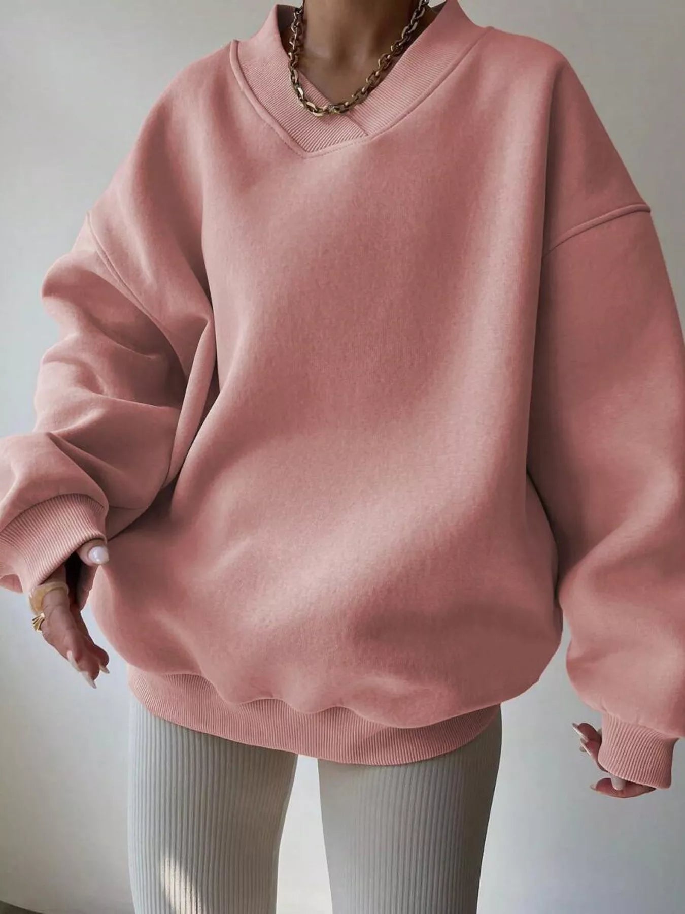 Pauleen - Jersey oversize de manga larga
