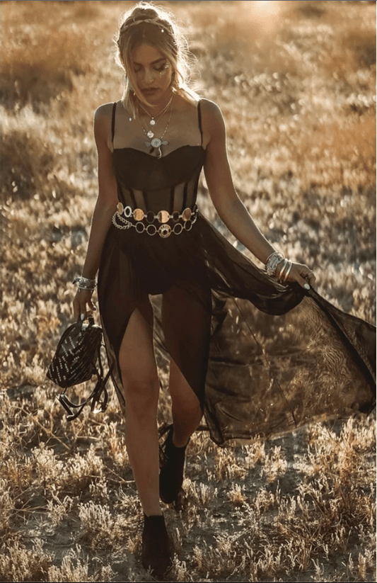 Elle - Vestido de fiesta retro