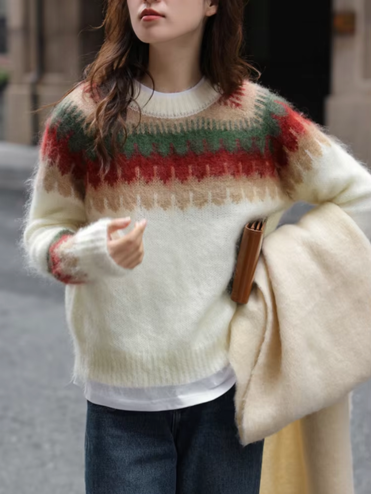 Bree - Jersey acogedor de punto