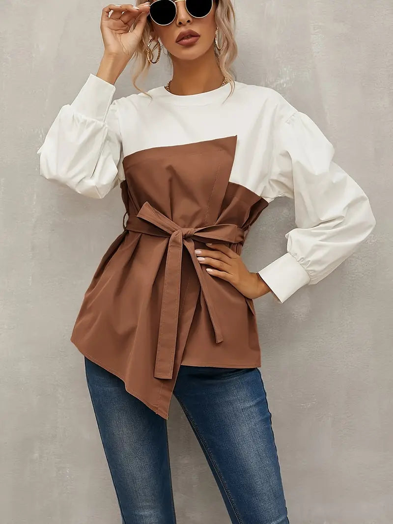 Eden – Elegante top de manga larga