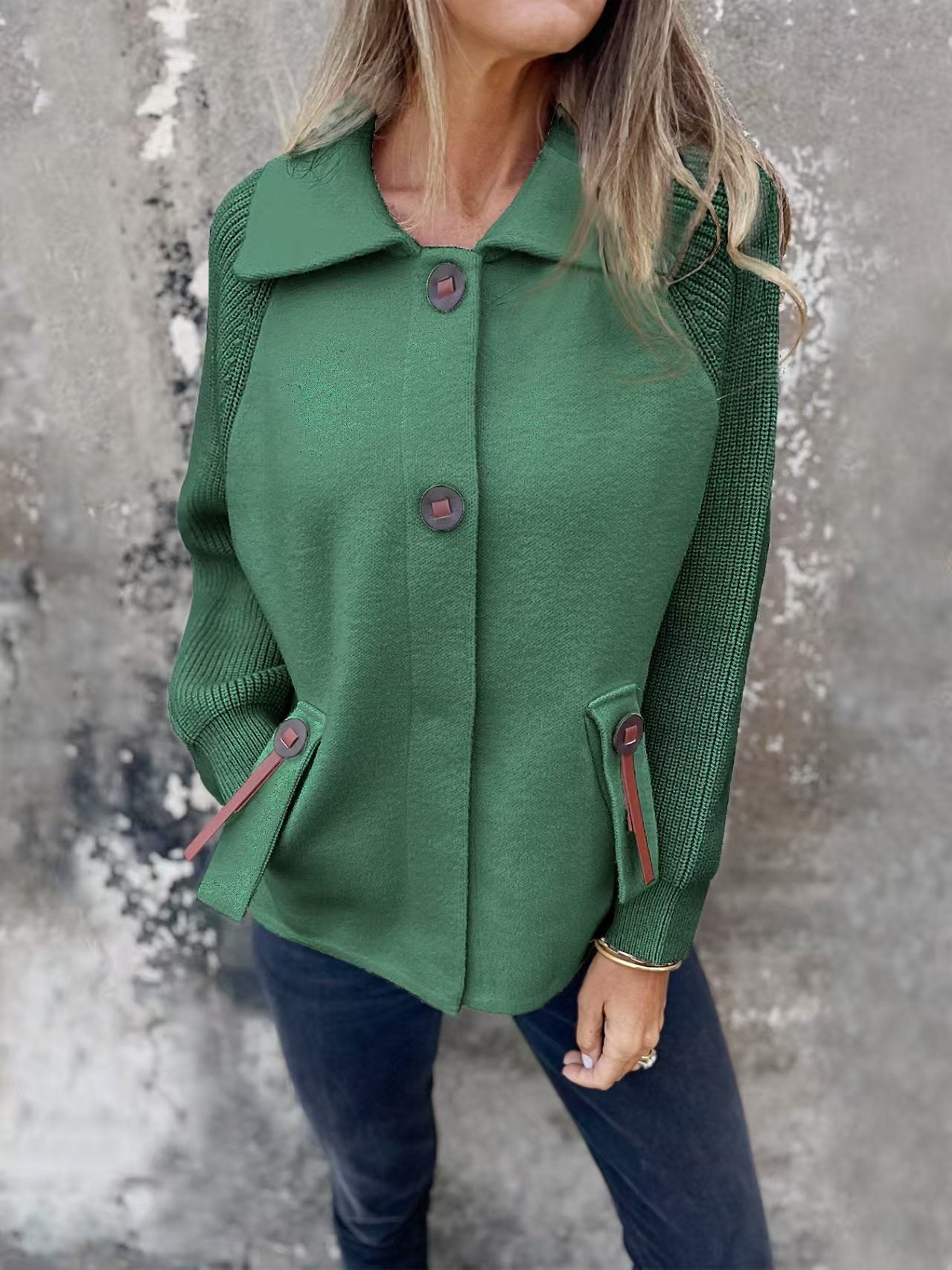 Elayne - Chaqueta cálida, versátil y casual