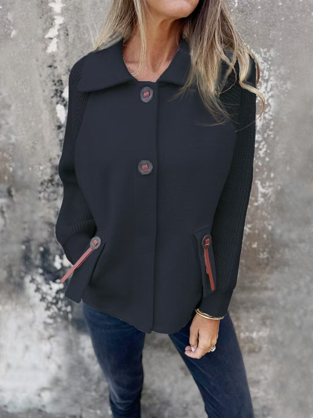 Elayne - Chaqueta cálida, versátil y casual