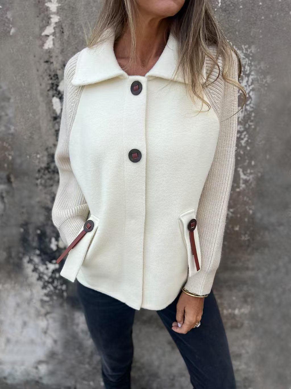 Elayne - Chaqueta cálida, versátil y casual