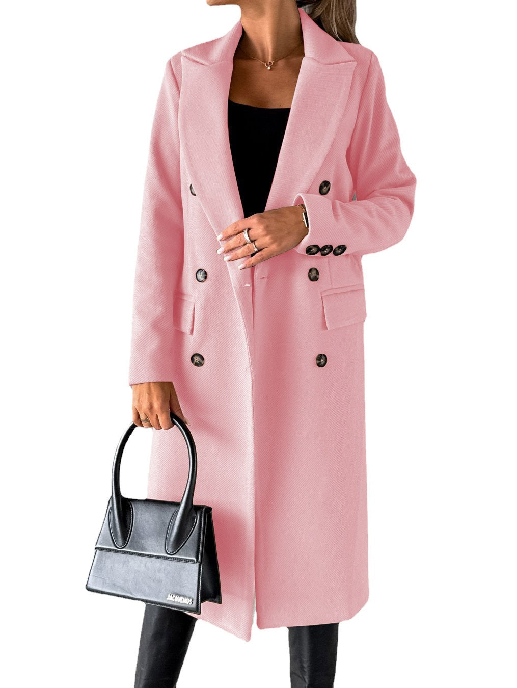 Felisa - Elegante gabardina larga y cálida