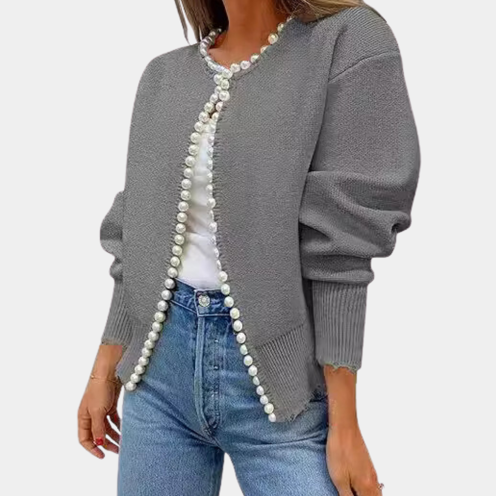 Sofiya - Chaqueta de punto clásica y elegante