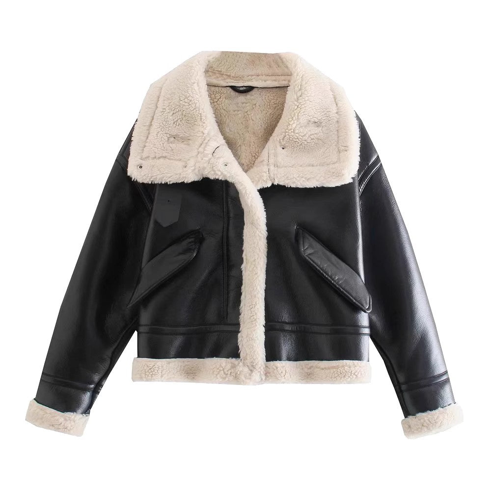 Ursula - Chaqueta de felpa