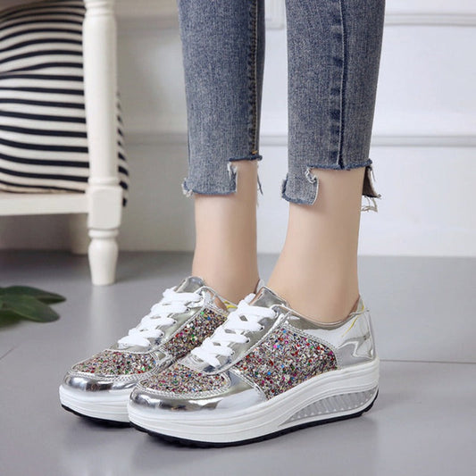 Bea - Zapatillas Deportivas París para Mujer con Plataforma