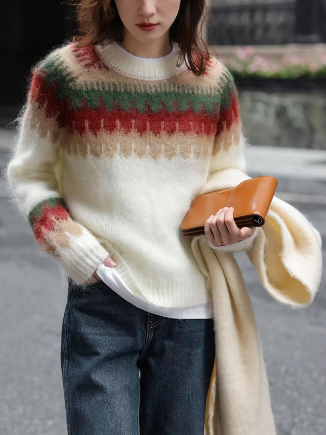 Bree - Jersey acogedor de punto