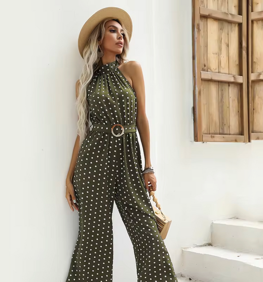 Anselma – Mono Elegante de Lunares