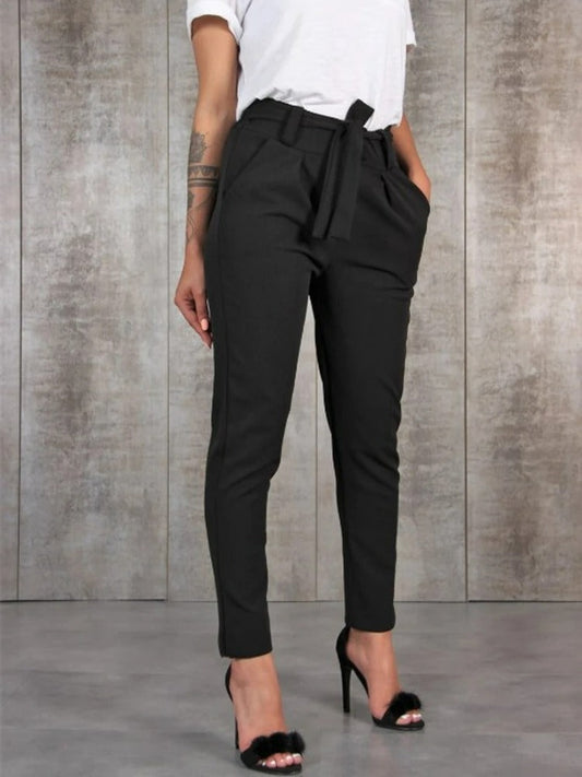 Antonia - Elegantes pantalones de cintura alta